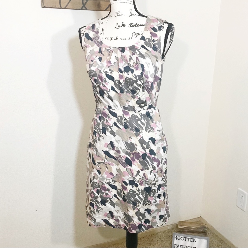 Anne Taylor Loft Spring Summer Abstract Dress 2